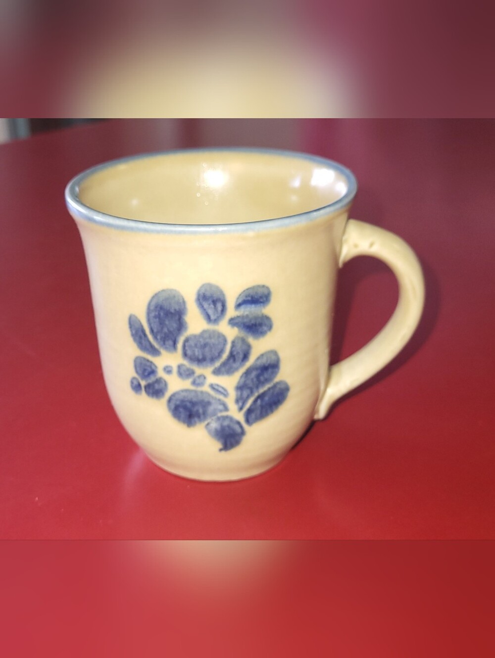 Vintage Pfaltzgraff Stoneware Replacement Mug Blue Coffee Cup #289 USA